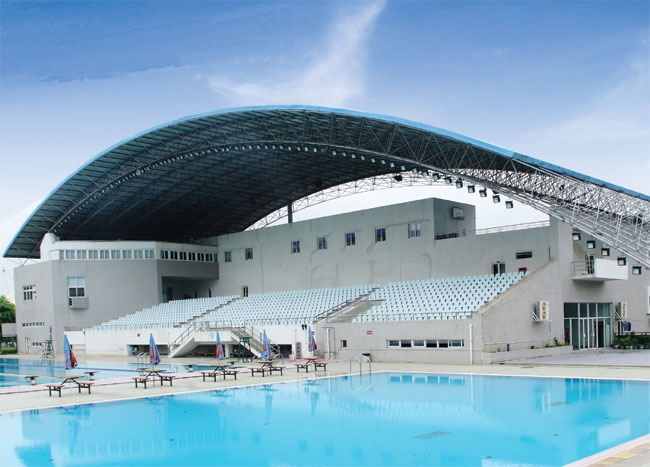 东营游泳馆网架