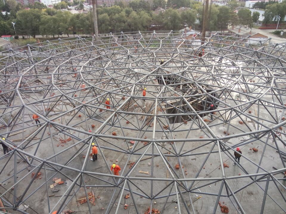 东营全民健身中心网架